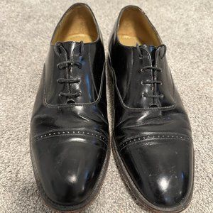 Johnston and Murphy Black Dress Shoes Size 8.5 M